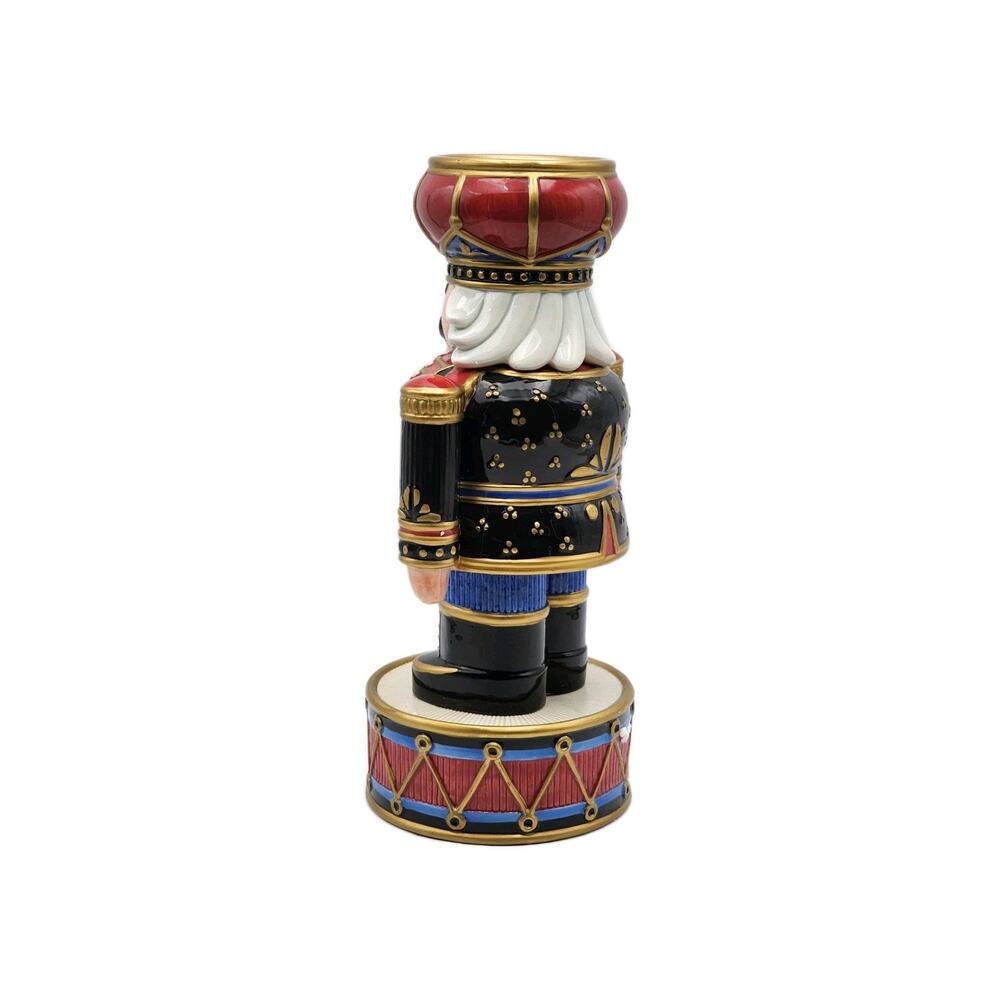 Fitz And Floyd Nutcracker Small Candleholder 13" Original Box 619/396 VTG 2005 - Picture 7 of 16